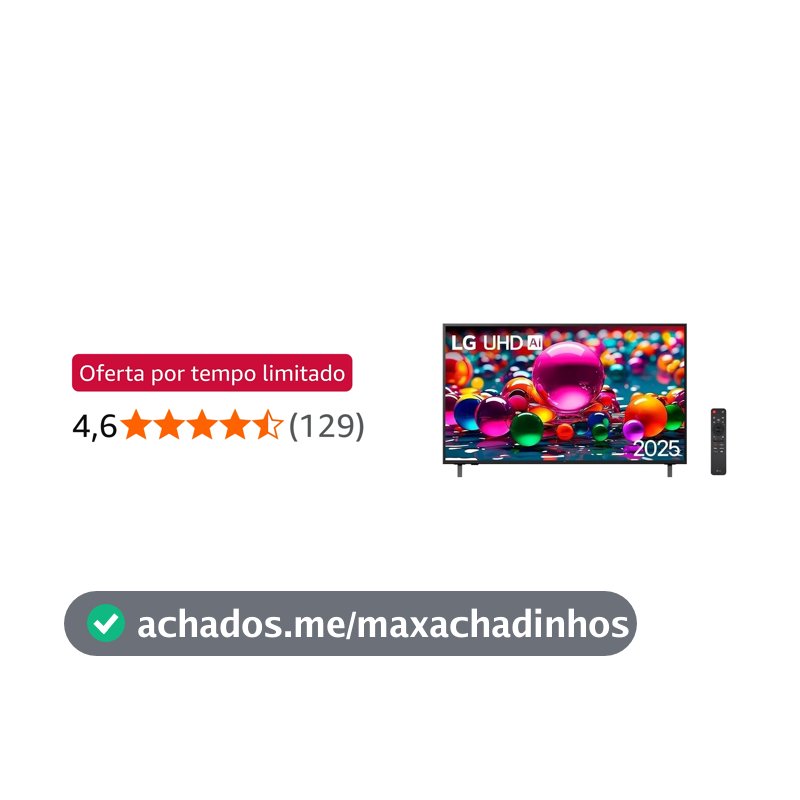 TV LG 55" LED 4K UHD Smart Pro 55AU801C0SA