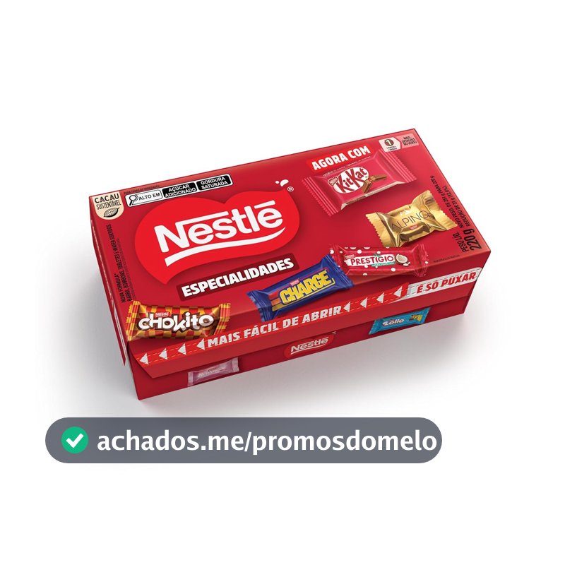 Bombom NESTLÉ Especialidades Caixa 220g