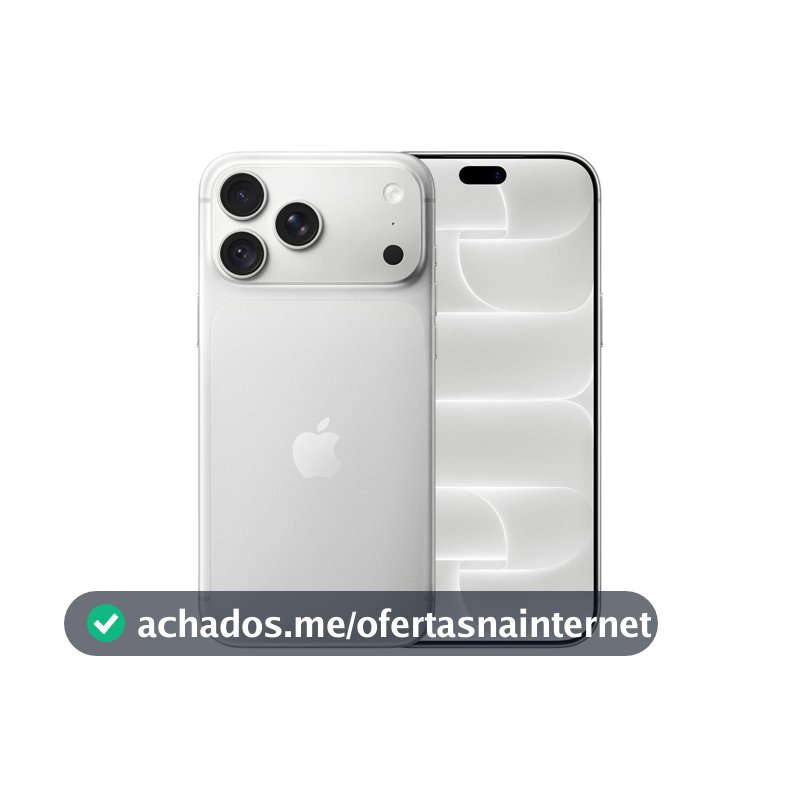 Apple iPhone 18 Pro Max de 512 GB — Prateado
