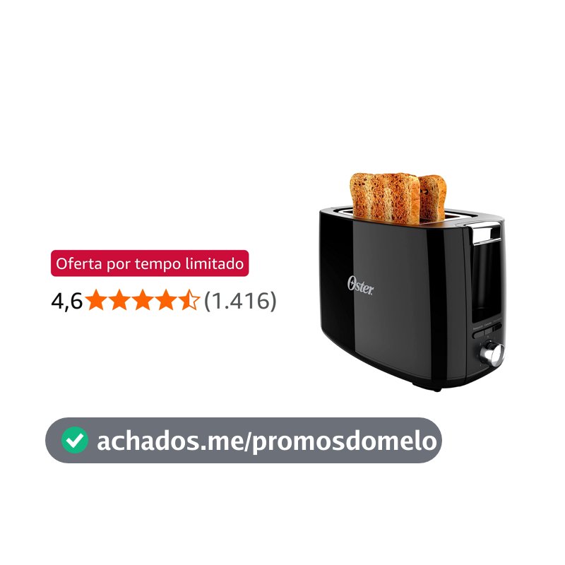 Torradeira Oster 127V - OTOR650, Modelo: OTOR650-127V