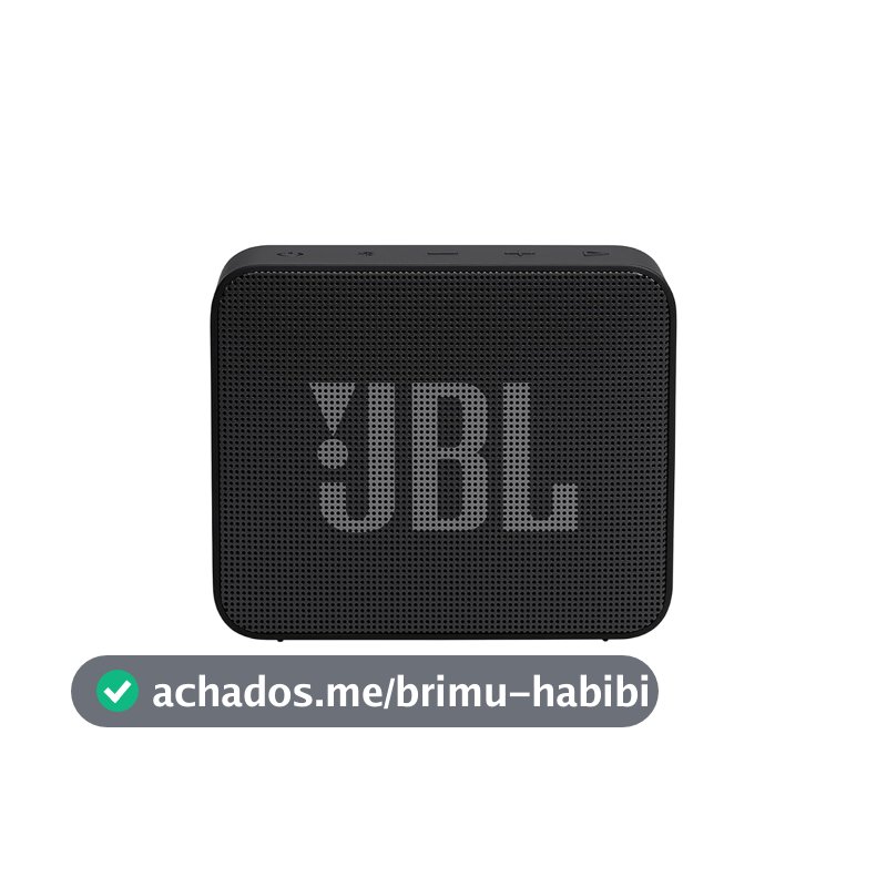 JBL Go Essential 2 Caixa de Som Bluetooth Portátil Preta