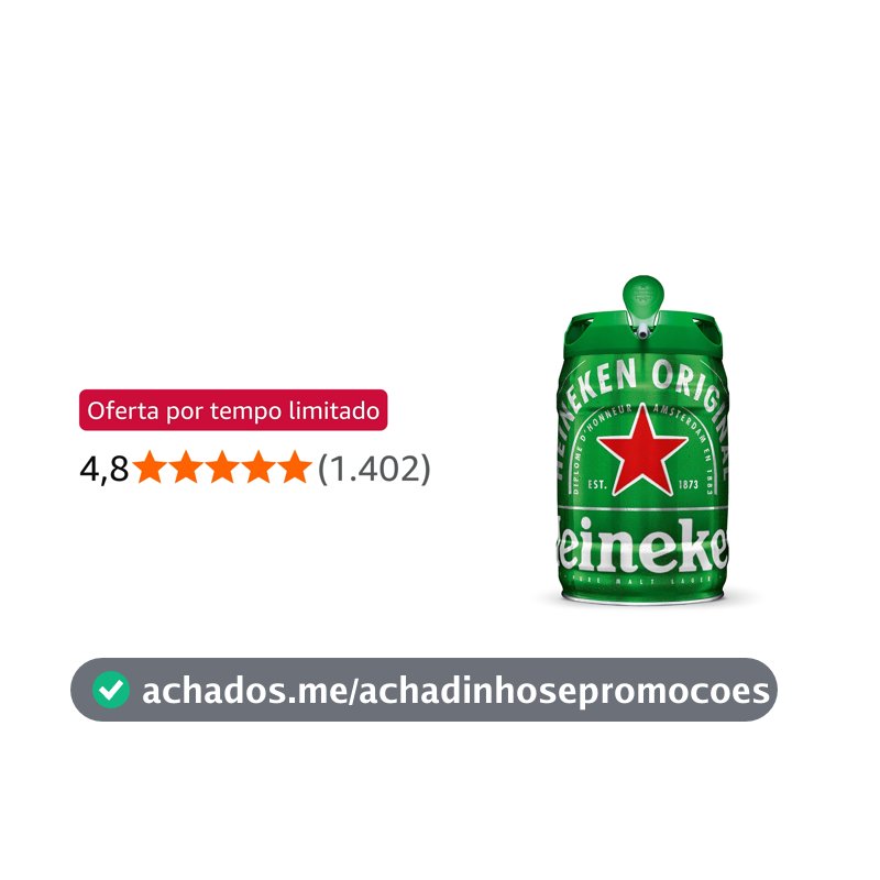 Heineken Cerveja Barril 5L