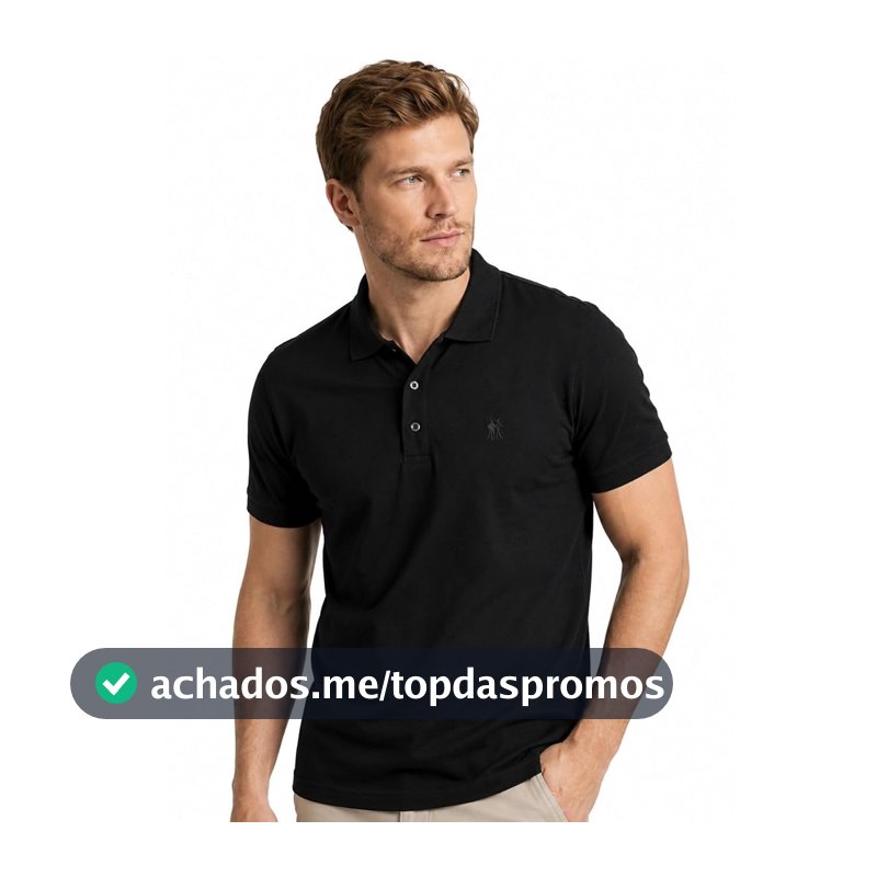 Camisa Polo Masculina Piquet Polo Wear
