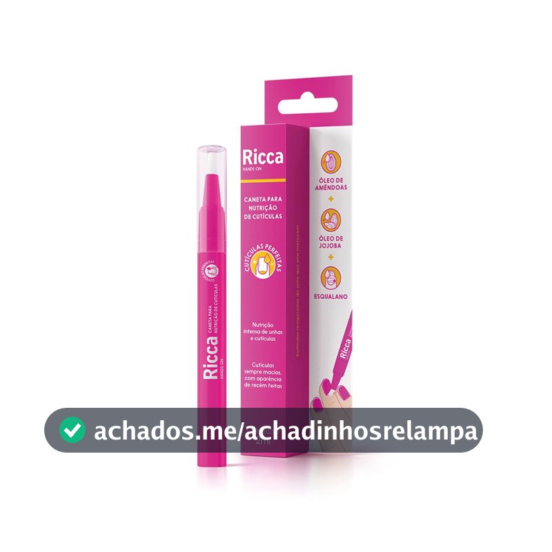 Ricca Caneta para Nutrição de Cutículas, 2ml