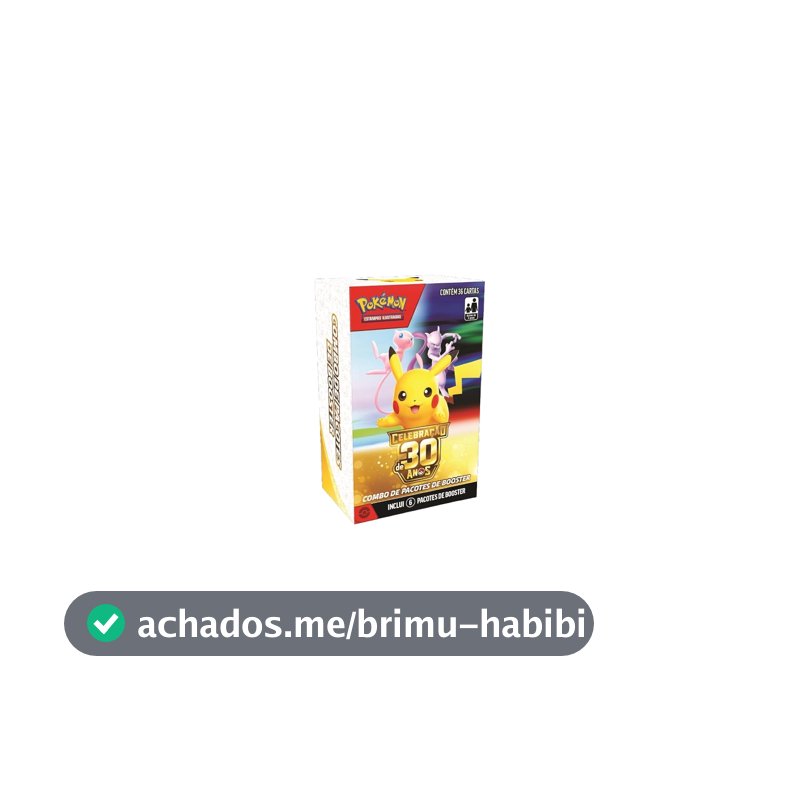 Pokémon TCG: 30th Celebration - Booster Bundle PT-BR