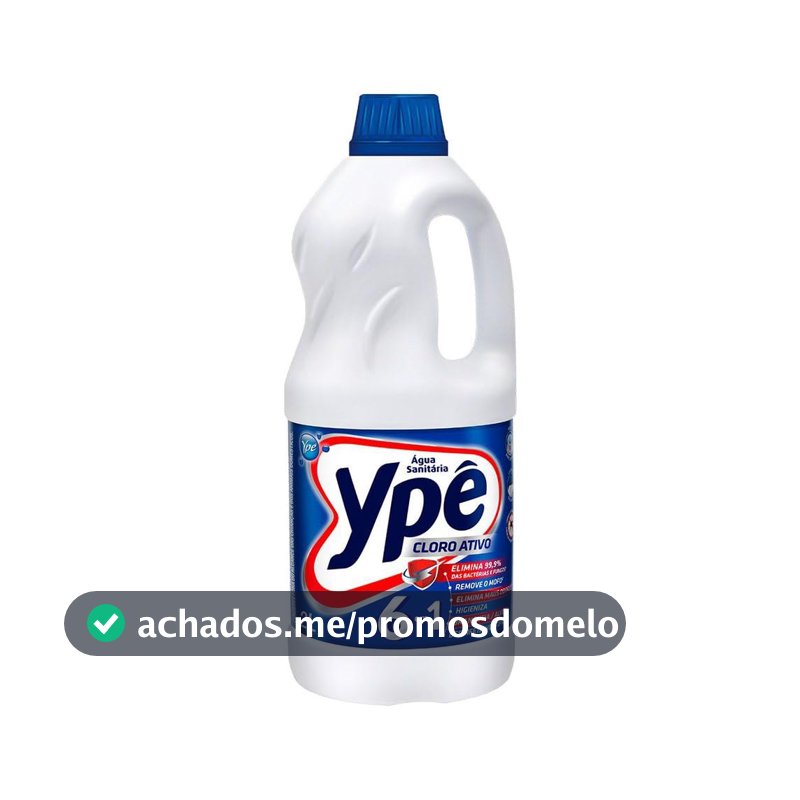 Água Sanitária Ypê 2 Litros