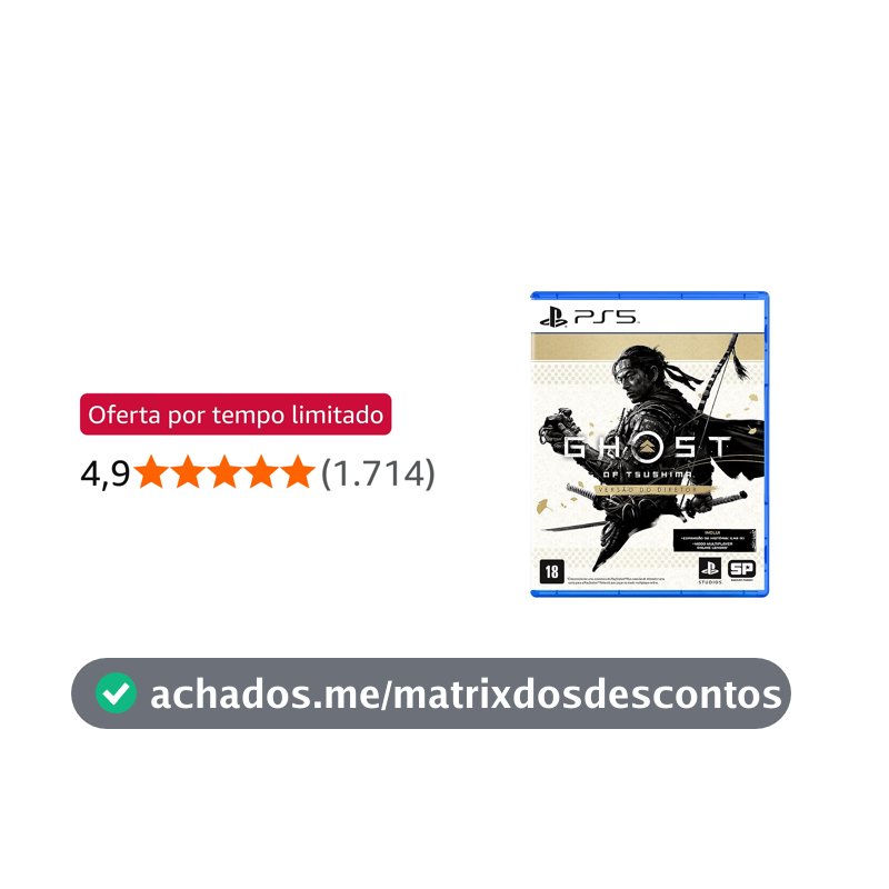 Ghost of Tsushima Versão Do Diretor - PlayStation 5