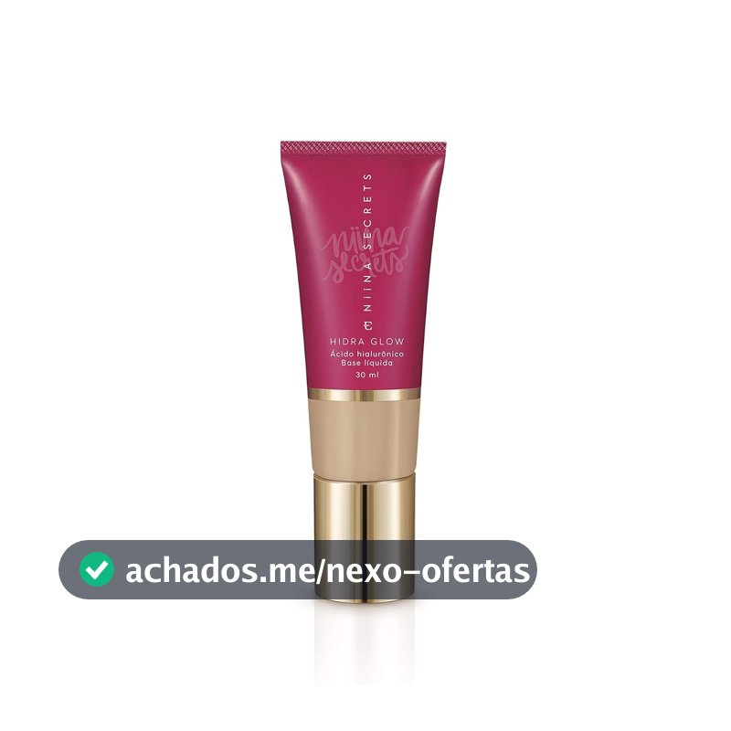 Base Líquida Niina Secrets Hidra Glow Cor 13 30ml
