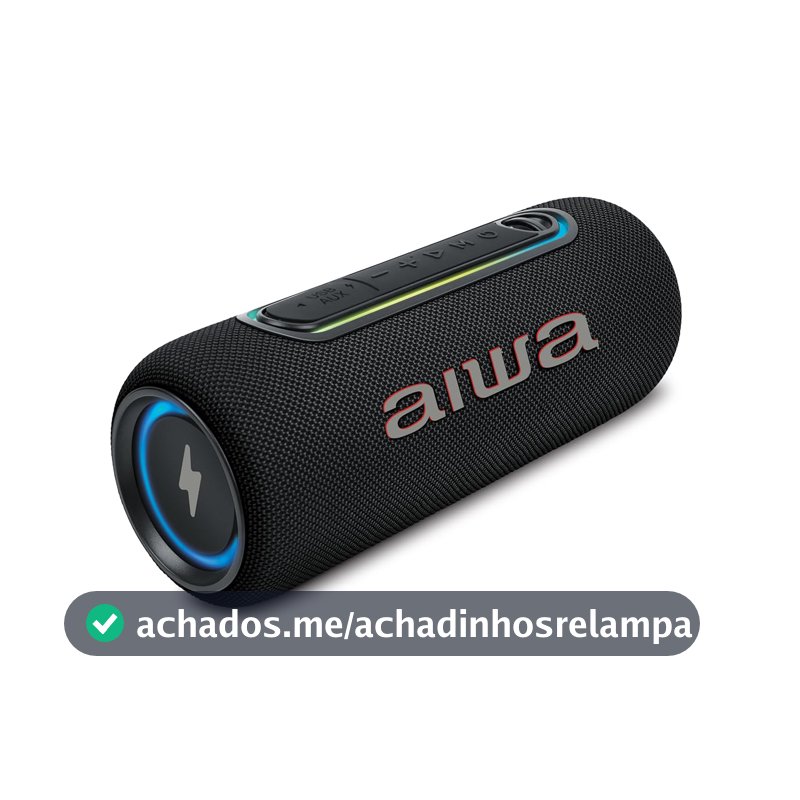 Caixa de Som Speaker AIWA SP-05-LB 30W Bluetooth IPX5