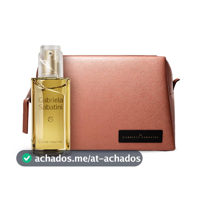 KIT GABRIELA SABATINI EDT 30ML GANHE NECESSAIRE