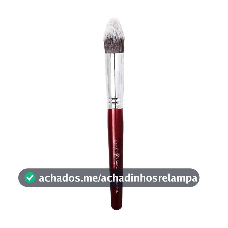 Pincel Cônico para Base Klass Vough Impact Line, Bordô