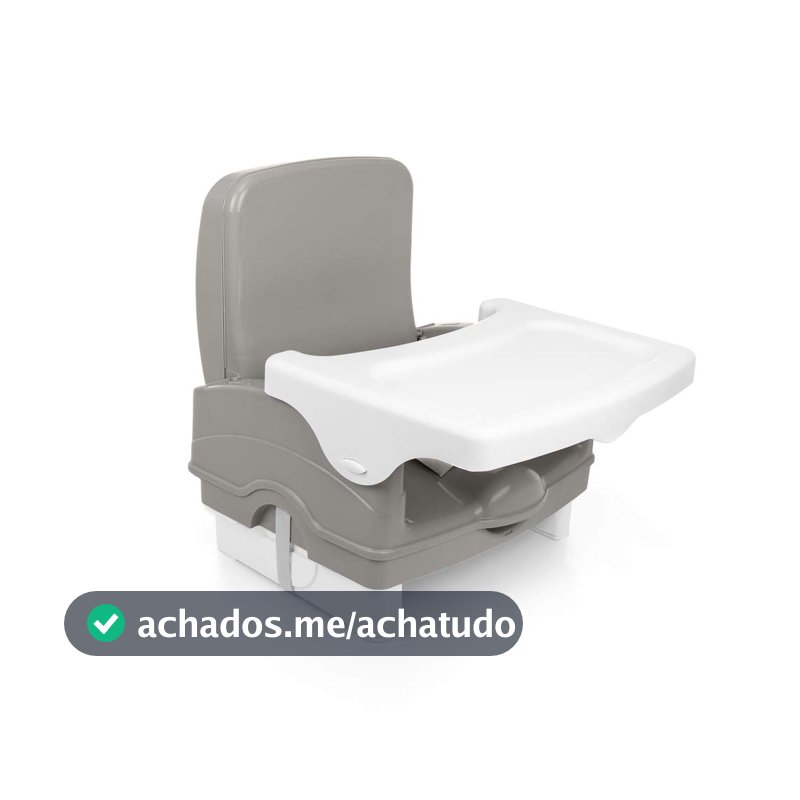 Cosco Kids, Cadeira de Refeição Portátil Smart, Cinza