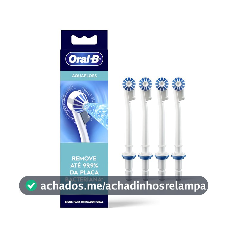 Oral-B Bicos Aquafloss para WaterFlosser 4 unidades