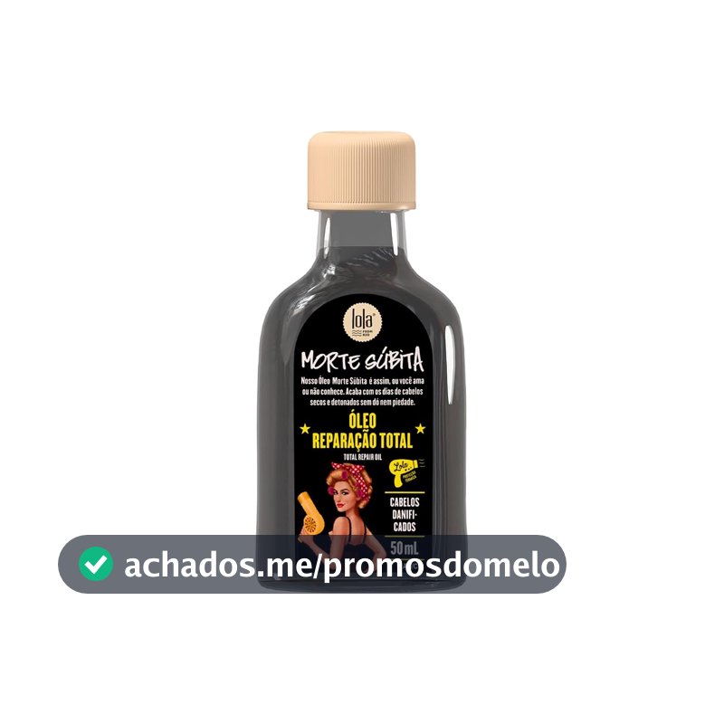 Lola From Rio Óleo Reparador Morte Súbita 50ml