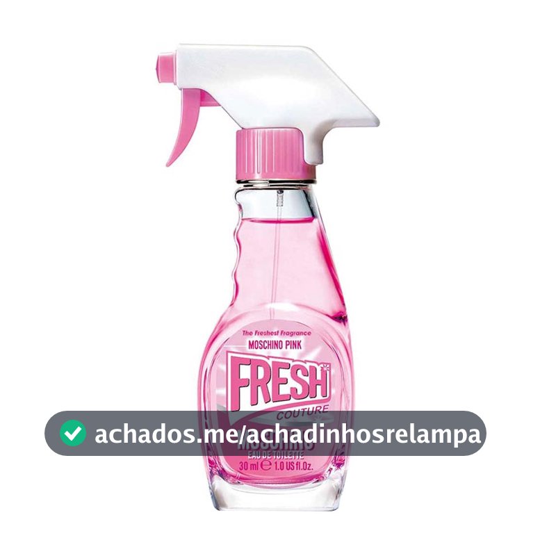 Perfume Feminino em Spray Moschino Pink Fresh Couture, EDT, 1 oz
