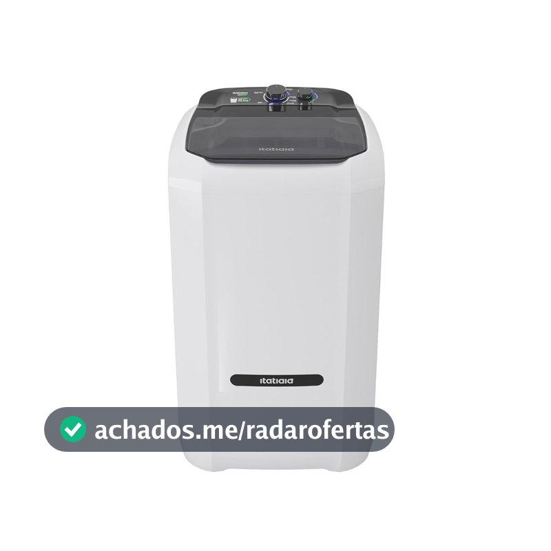 Lavadora Semiautomática Itatiaia 20,5kg com Batedor Turbo e Filtro de Fiapos Branca 127V