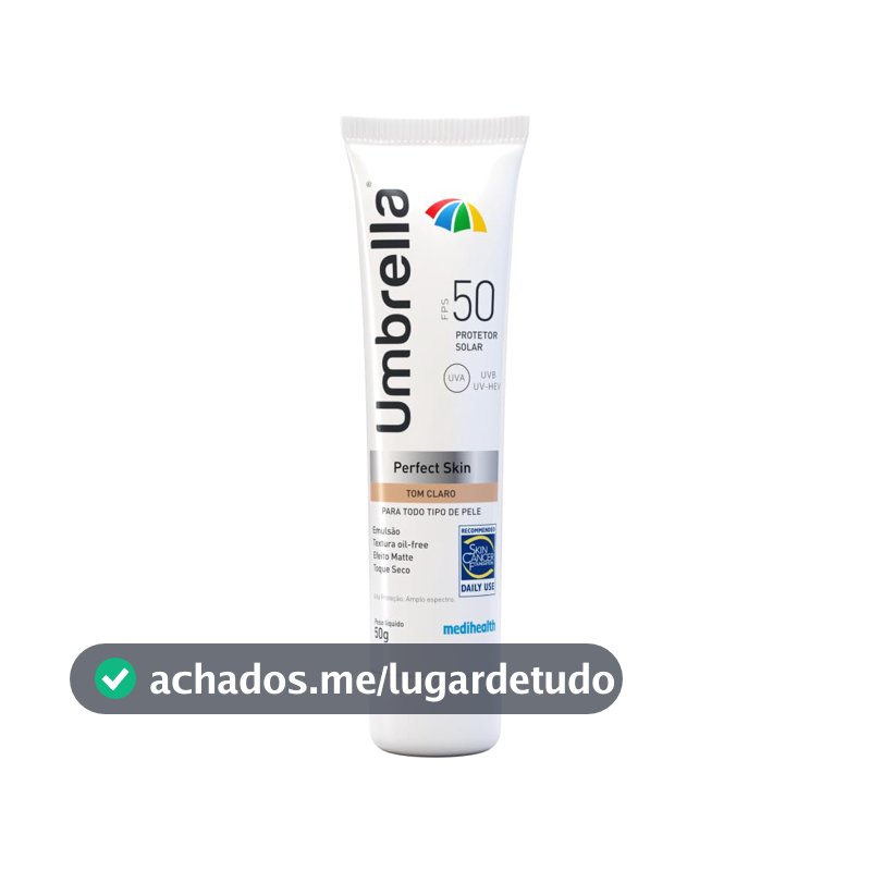 Umbrella Perfect Skin Claro FPS 50 50g