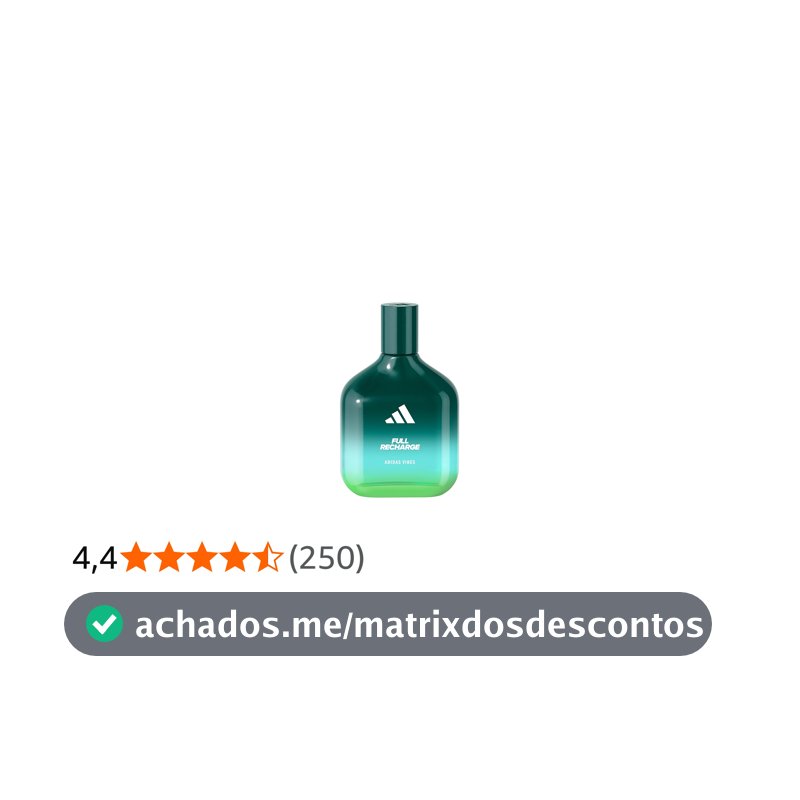 ADIDAS VIBES FULL RECHARGE EDP 100ML