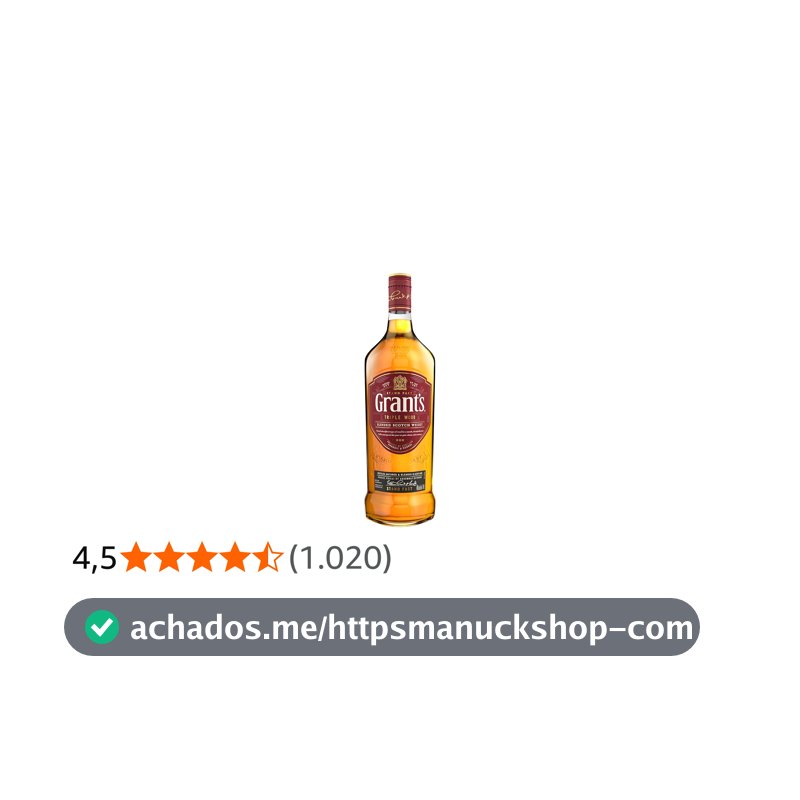Whisky Grants 8 Years 1000 Ml