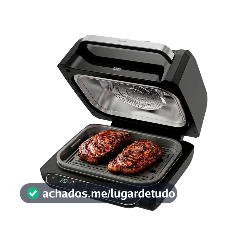 WAP Airfry WAP BARBECUE HEAT DIGITAL Prosdócimo WC AB1030 8 em 1 com Função Barbecue e Painel Digital 220V
