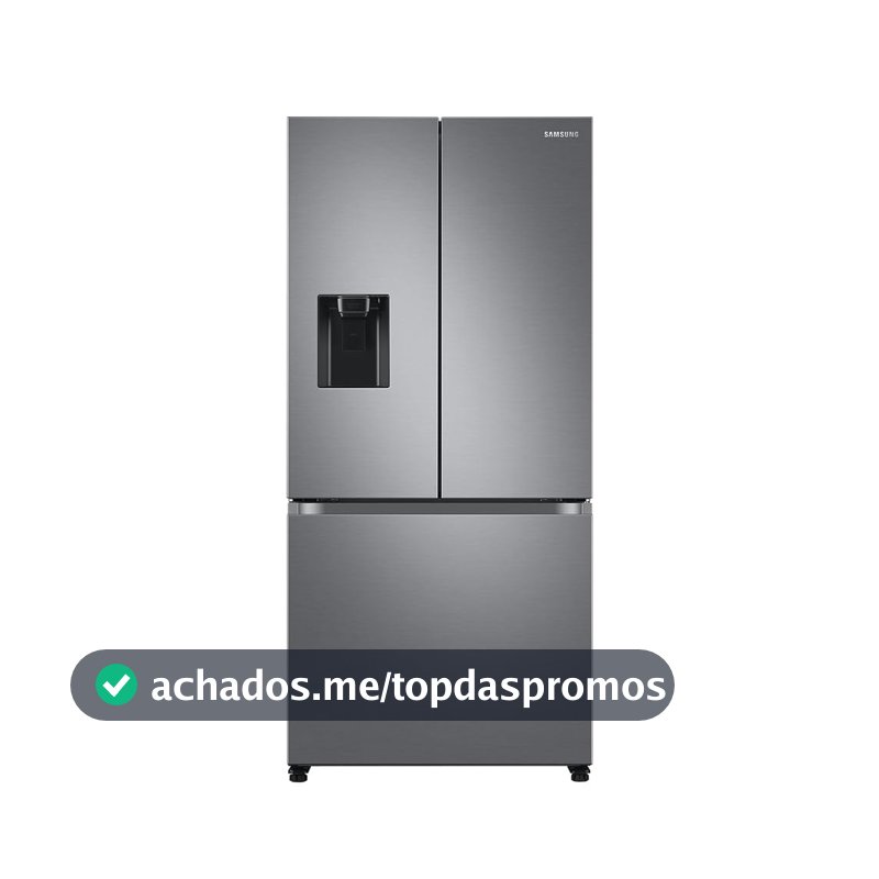 Refrigerador French Door Samsung de 03 Portas Frost Free com 549 Litros Inox - Rf49a5202s9/az 127V