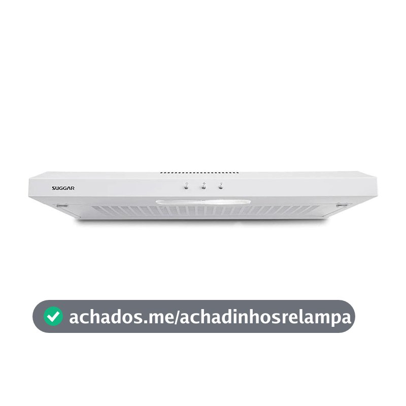 Depurador de Ar Slim bivolt 80cm branco Suggar