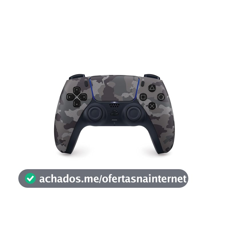 DualSense™ – Gray Camouflage
