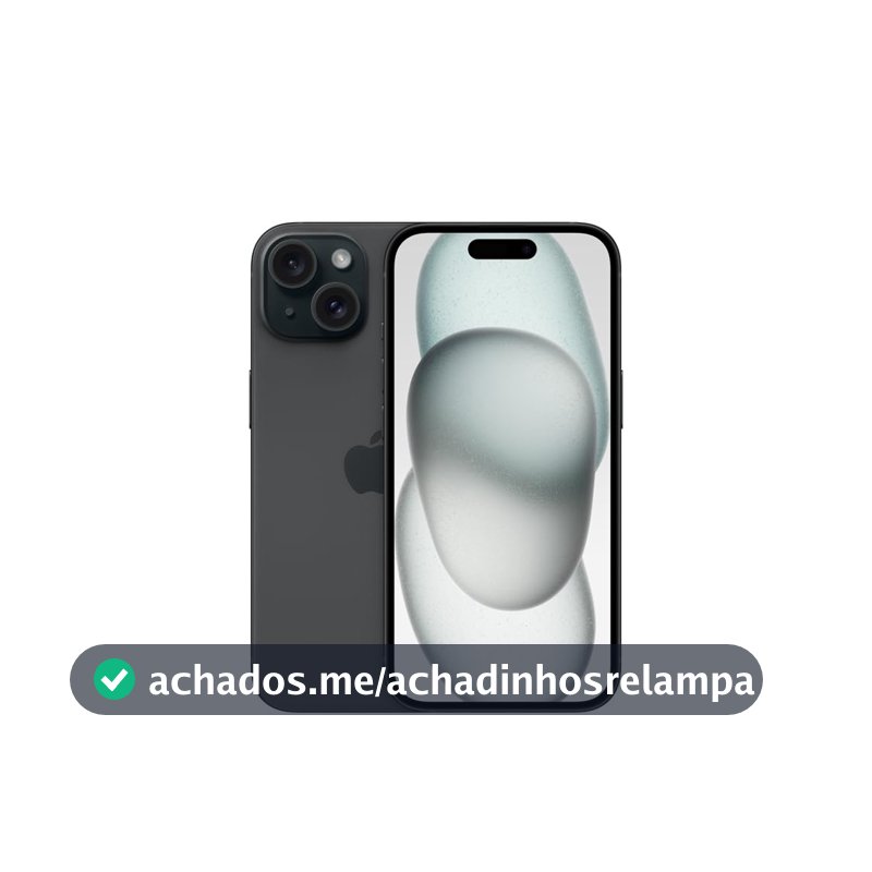 Apple iPhone 15 (128 GB) — Preto