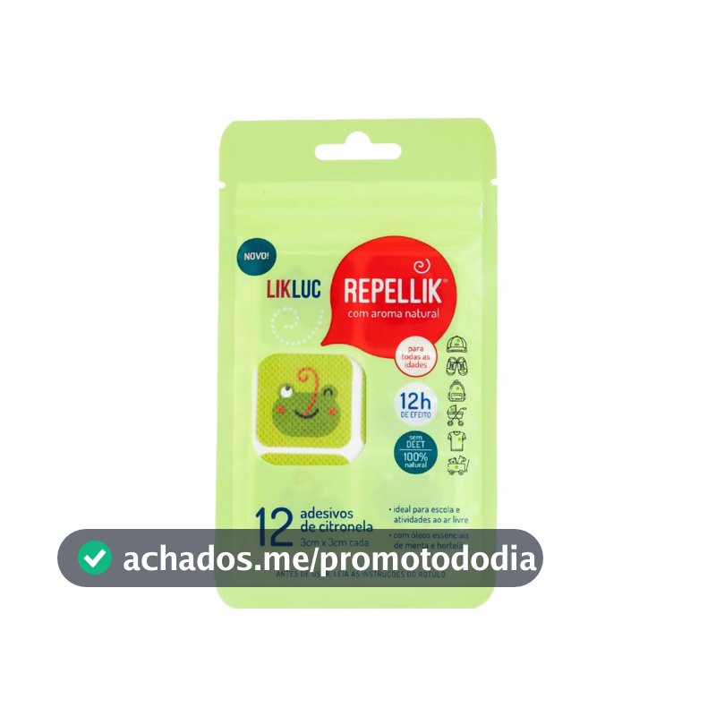 Adesivo de Citronela Likluc Repellik