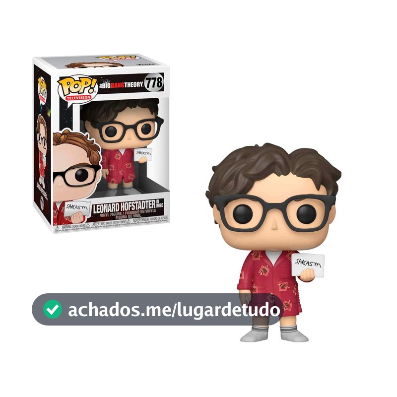 Funko Pop Big Bang Theory: Leonard Nc Games Padrão