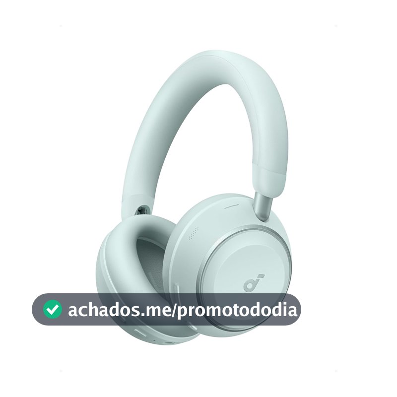 soundcore Space 2 da Anker, ANC Fone de Ouvido Bluetooth 6.1, Modo Soneca