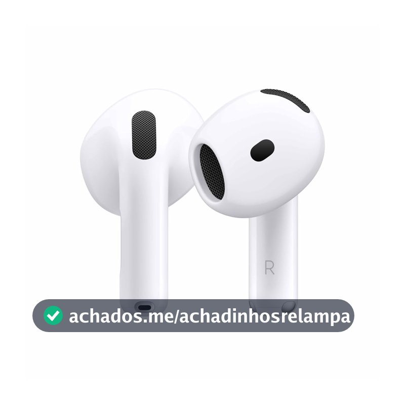 AirPods 4 com Cancelamento Ativo de Ruído