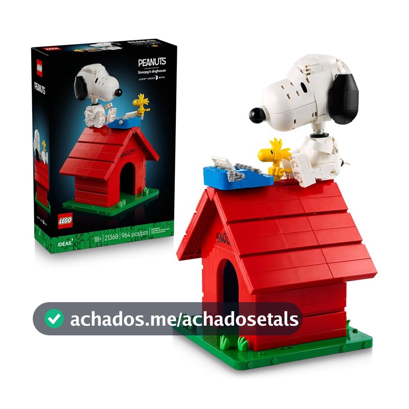 LEGO Ideas Peanuts: A Casinha do Snoopy 21368