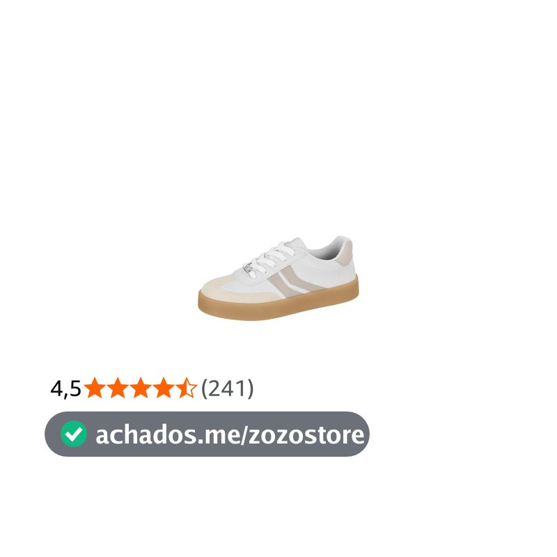 Tênis Feminino Vizzano Casual Sneaker