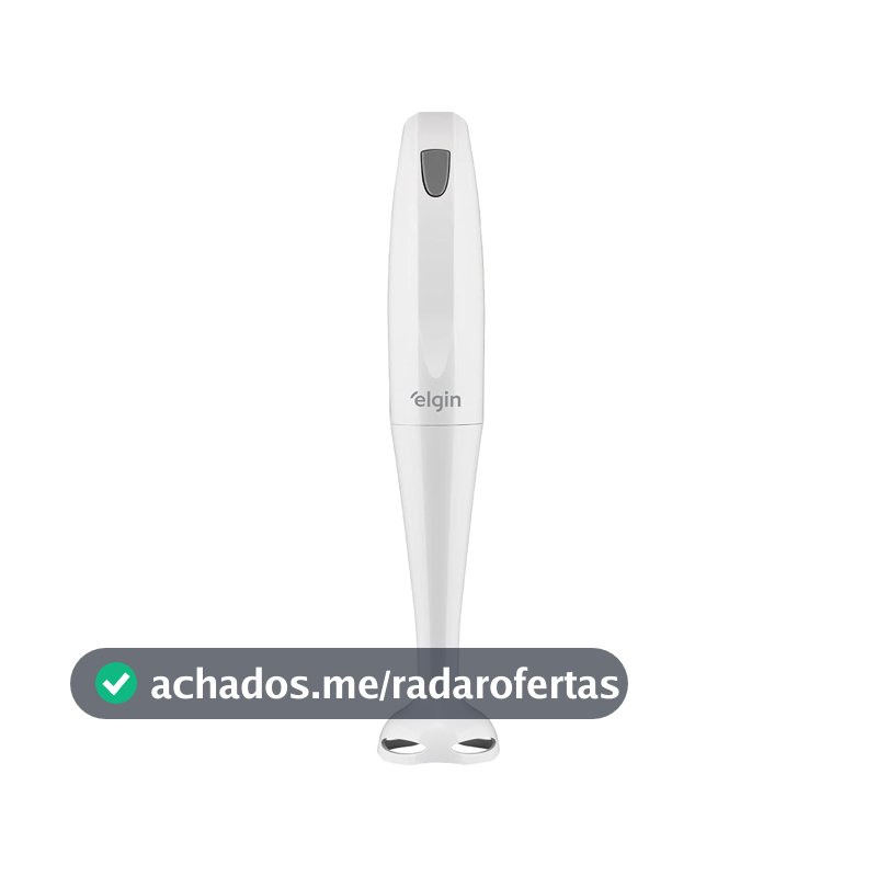 Mixer de Mão 200W Elgin Compacto e Leve, ergonômico e fácil de limpar Branco 110v