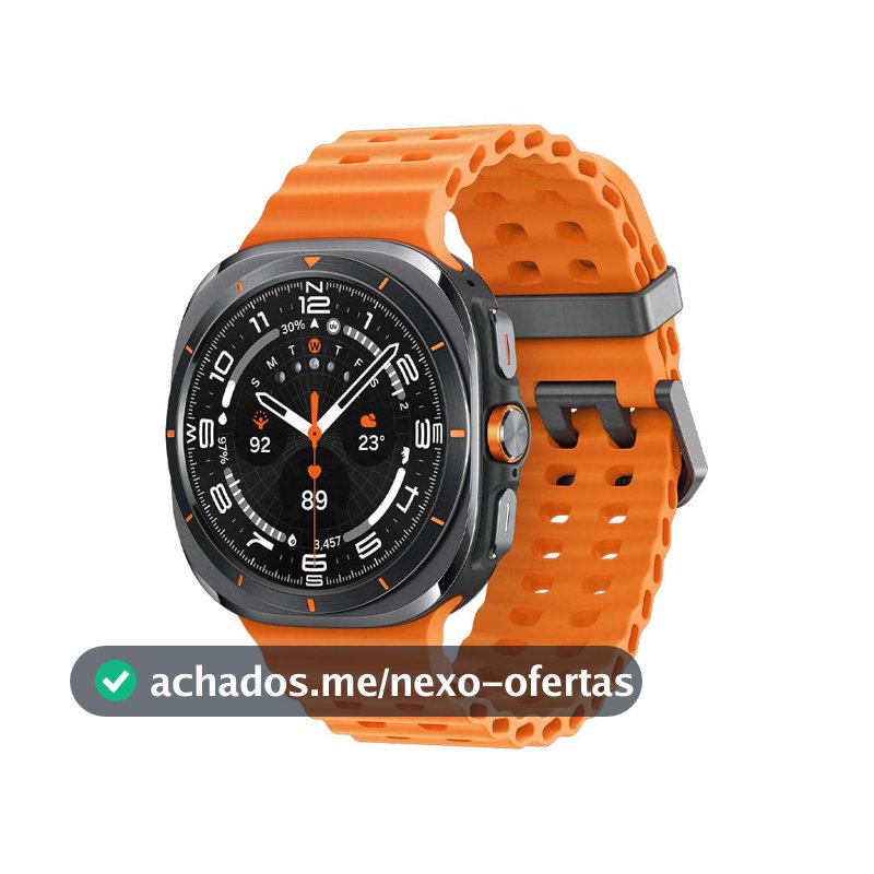 Samsung Galaxy Watch Ultra 2025 Smartwatch 47mm LTE, Galaxy AI, Titânio Aeroespacial, Titânio Cinza