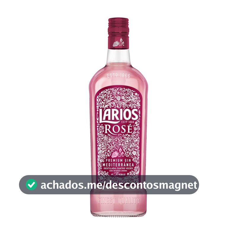 Larios Gin Espanhol Rosé 700ml