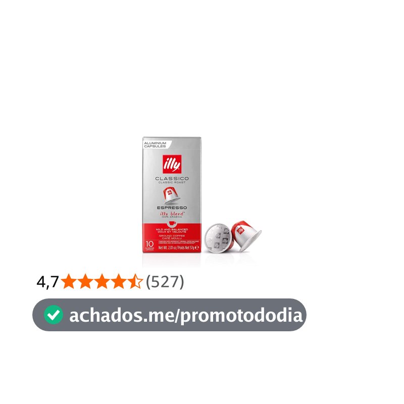 Illy Café Cápsulas Compatíveis com Nespresso Clássico