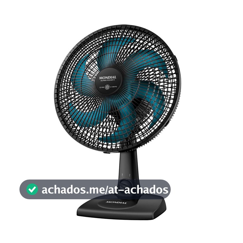 NVSP-30-AP2 - Ventilador de Mesa 30cm Super Power II 220V - Mondial