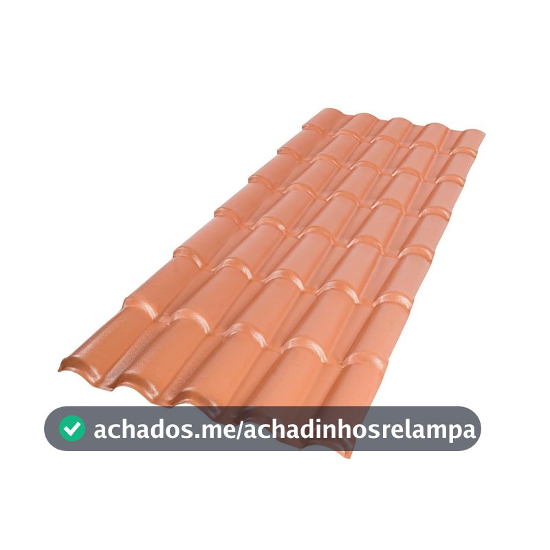 Telha Colonial Pvc 2,30 Cm X 5 Ondas 5 Peça(s) -