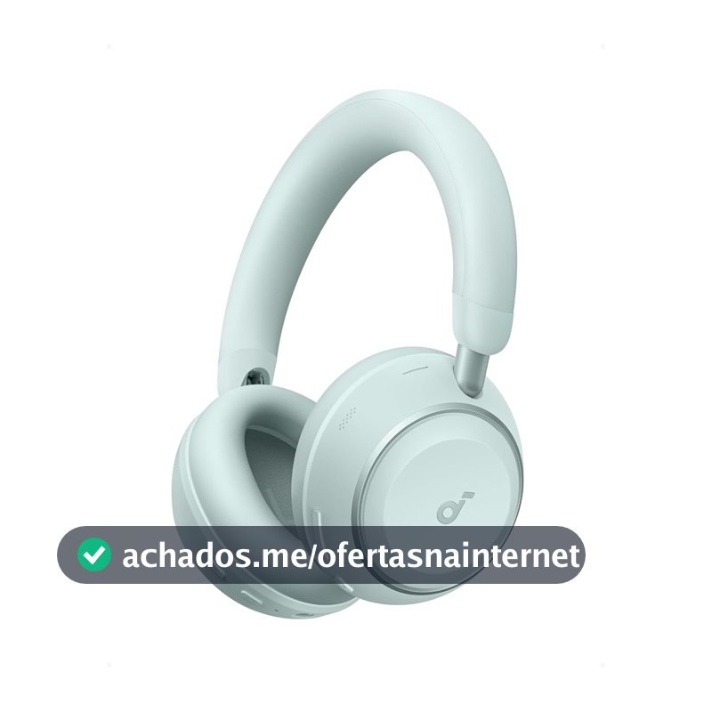 soundcore Space 2 da Anker, ANC Fone de Ouvido Bluetooth 6.1, Modo Soneca