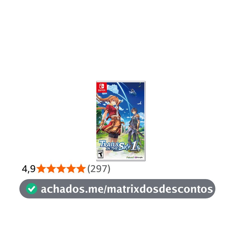 Trails in the Sky 1st Chapter - Nintendo Switch