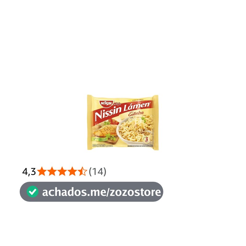 NISSIN LAMEN - SABOR GALINHA