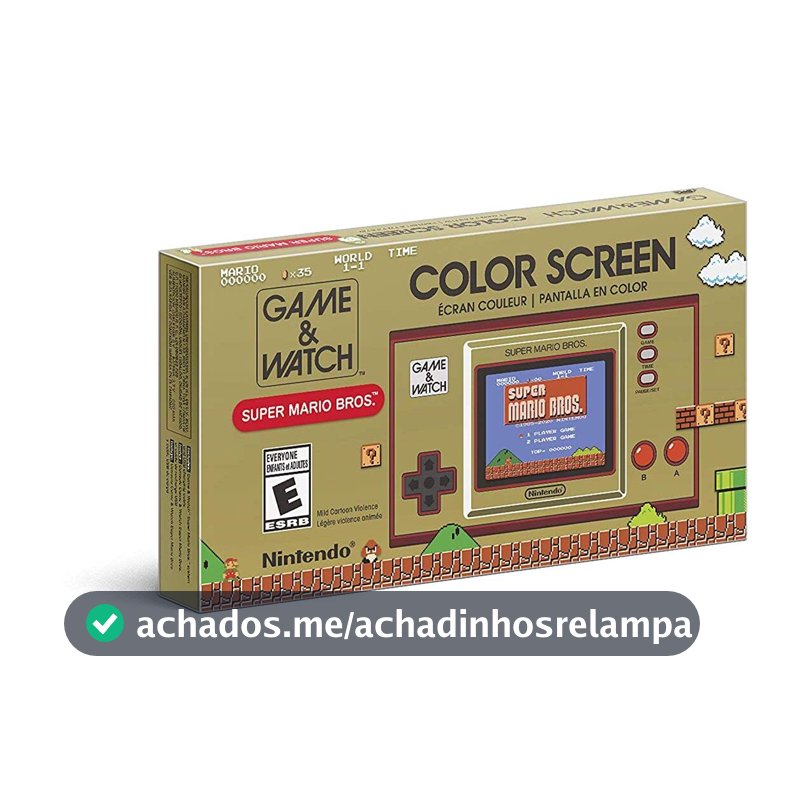Game & Watch Super Mario Bros. Color Screen - Nintendo