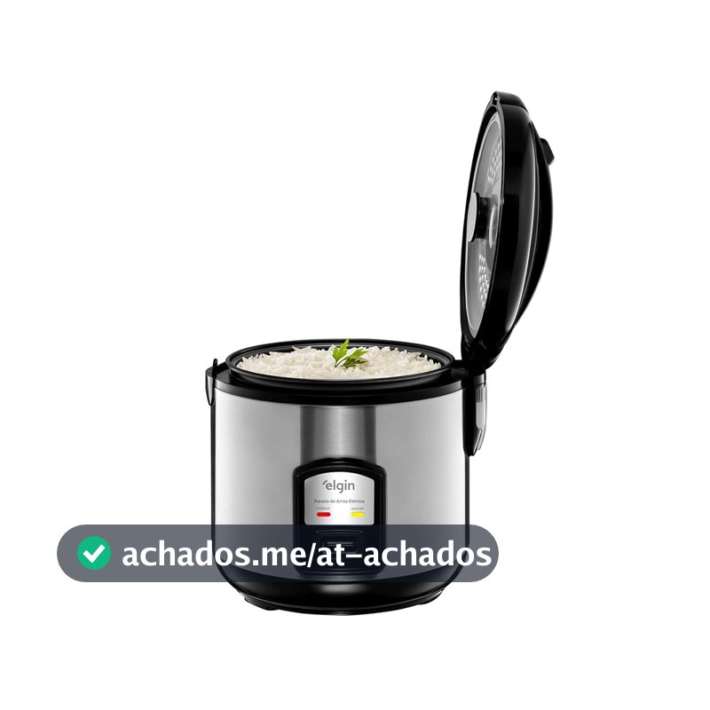 Panela de Arroz Elétrica Elgin Capacidade 5 Xícaras 1 Litro 400W 110V