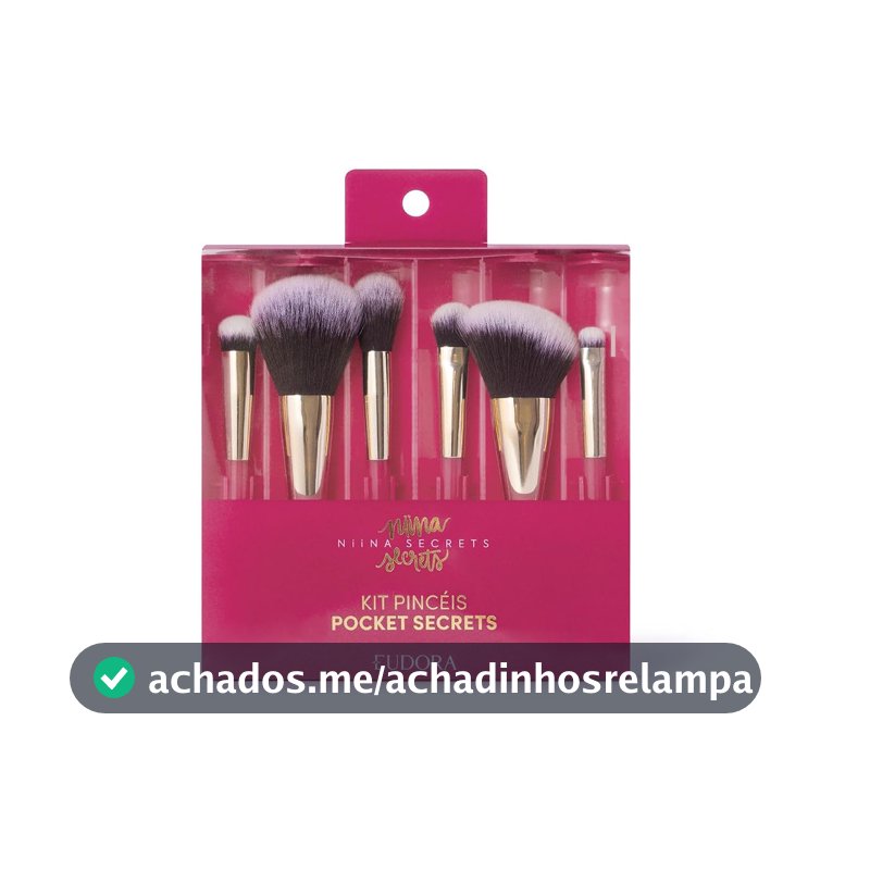 Eudora Niina Secrets Kit Minipincéis Pocket Secrets (6 itens)