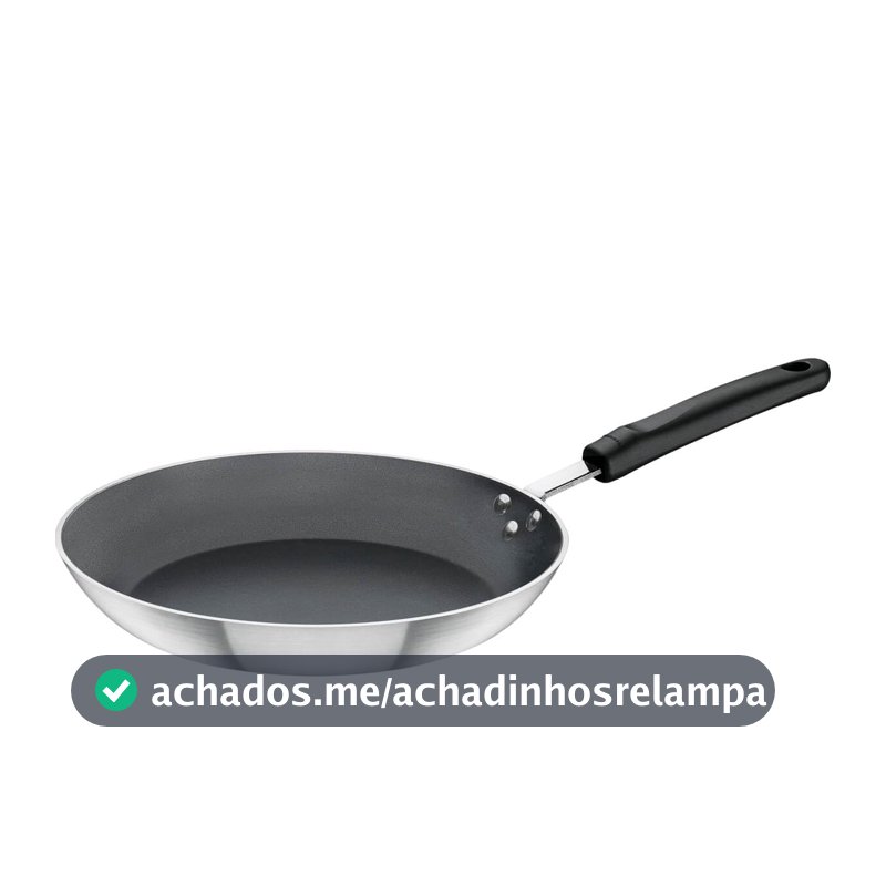 Frigideira Profissional com Revestimento Interno de Antiaderente Diâmetro 24Cm, Tramontina 20892024, Alumínio