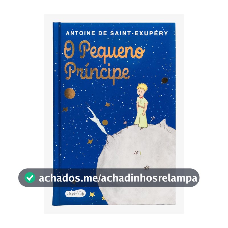 O Pequeno Príncipe – Edição de luxo com capa dura almofadada e aquarelas originais do autor