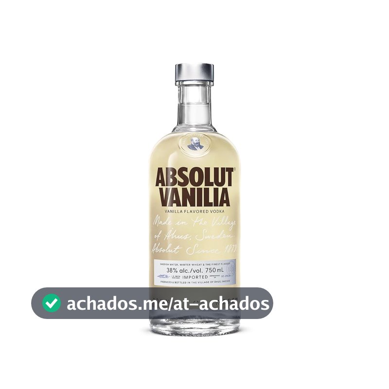 Vodka Absolut Vanilia - 750 ml