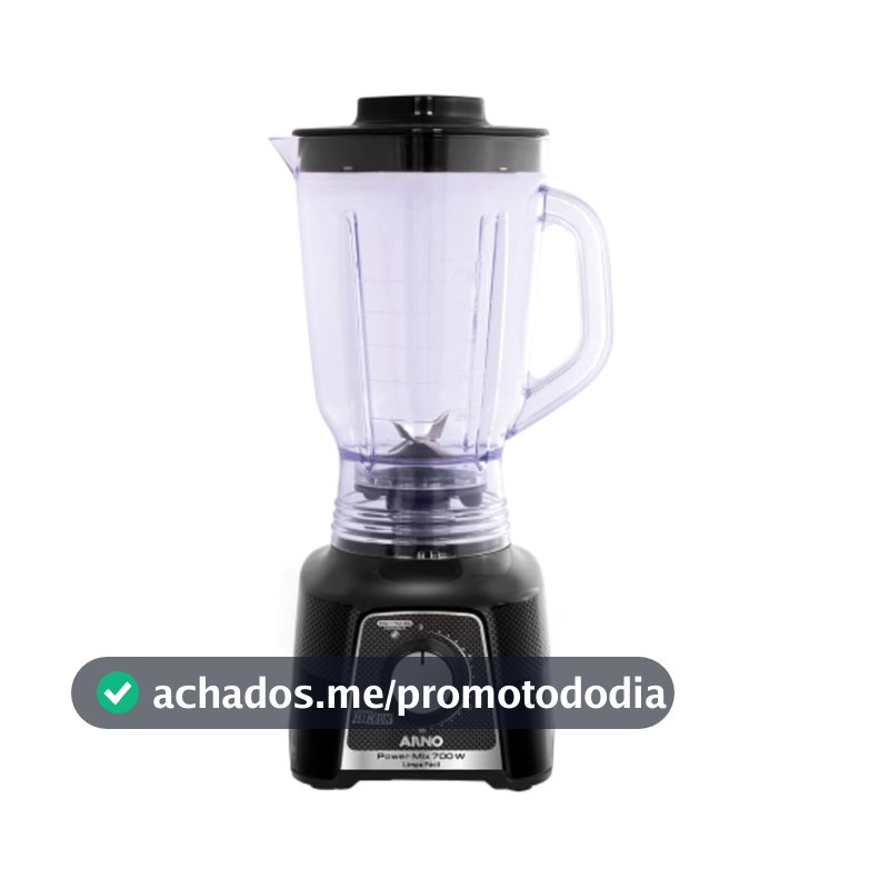 Liquidificador Arno Power Mix Limpa Fácil LQ33 700W Preto 127V